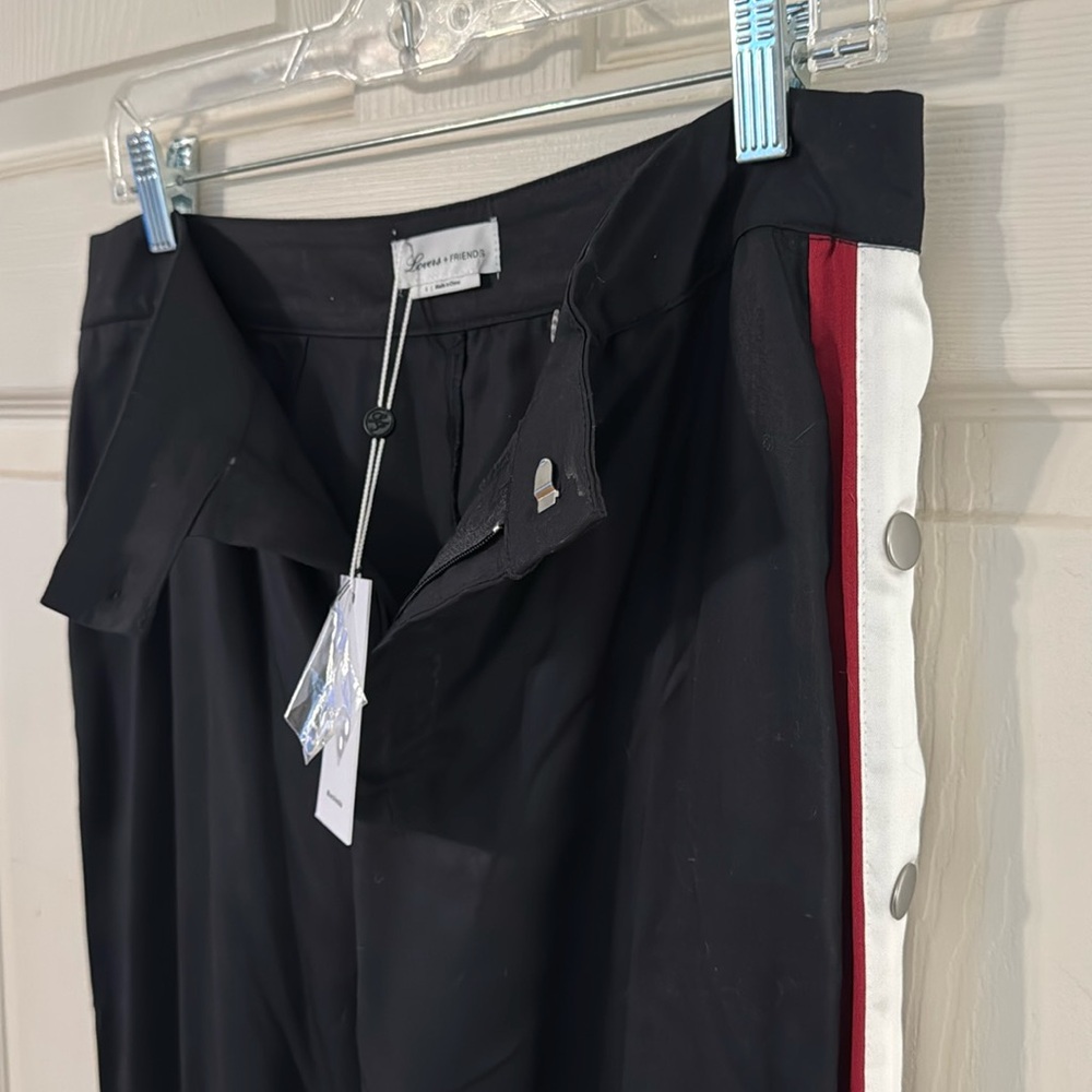 Lovers + Friends track pants. Tags on